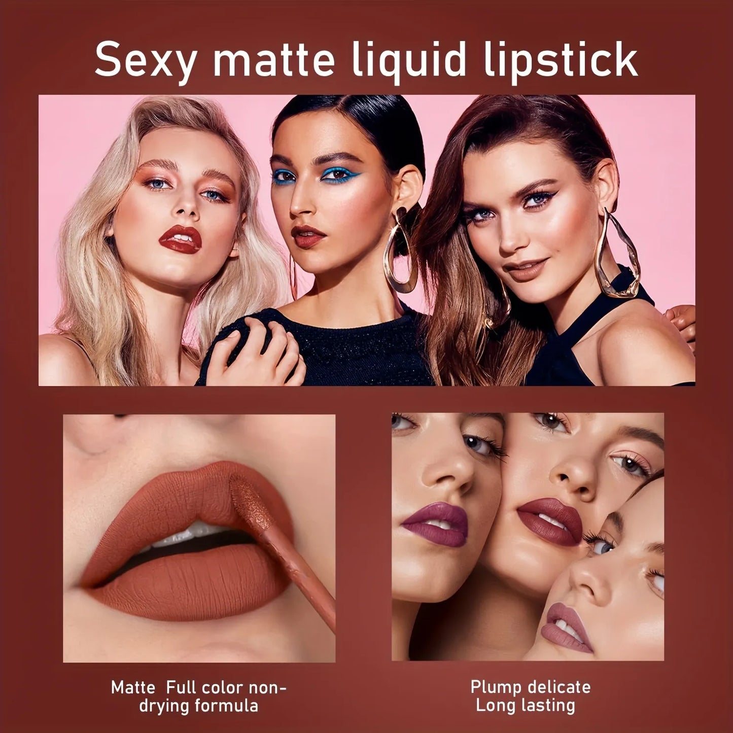 [BUY 3, GET 6] Sexy Lips® – Premium Lipstick Kit